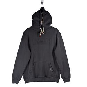 Walking Rich Embossed Streetwear Hoodie Sweatshirt Men’s Size Medium M USED